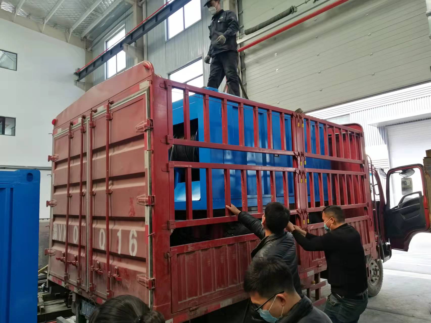 大型管道清洗機(jī)發(fā)貨